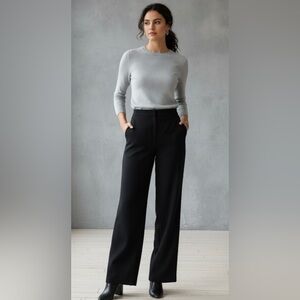 INC‎ International Concepts Black Wide Leg Pants